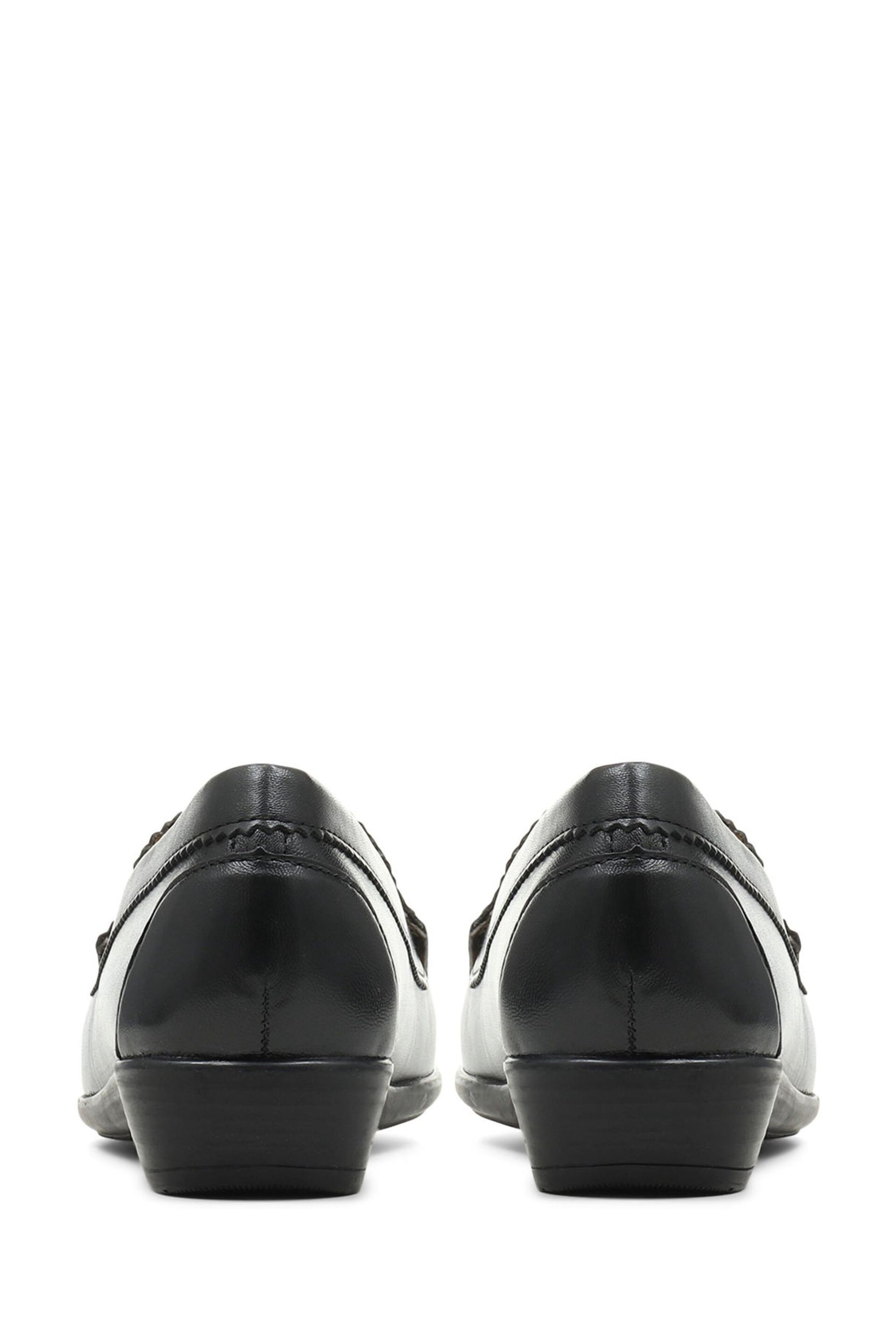 Pavers Lightweight Leather Slip-On Black Shoes - Image 5 of 5