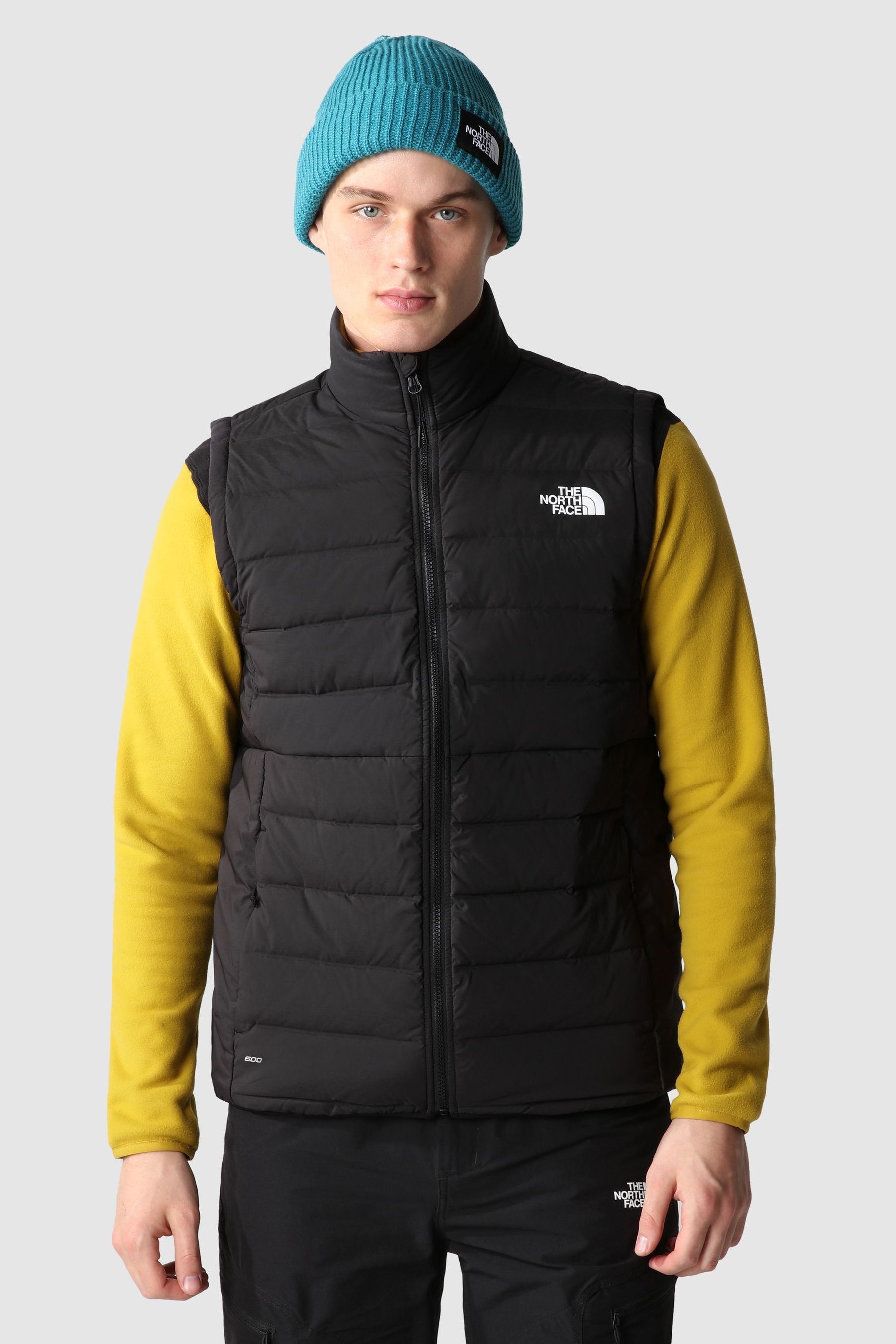 The north face gilet black top