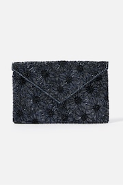 Accessorize Blue Tara Clutch Bag - Image 2 of 3