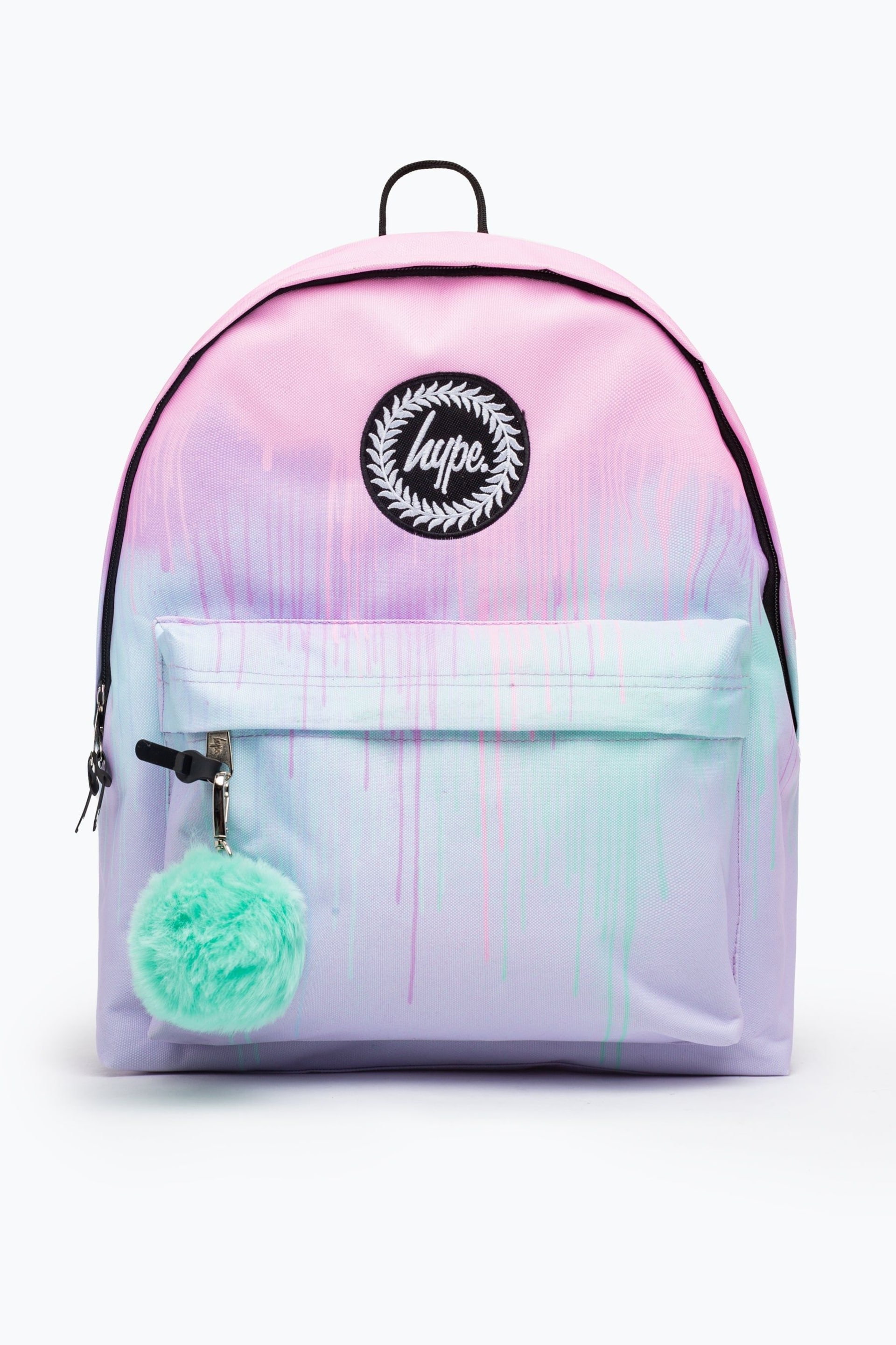 Hype. Purple Pastel Drip Backpack - Image 1 of 7