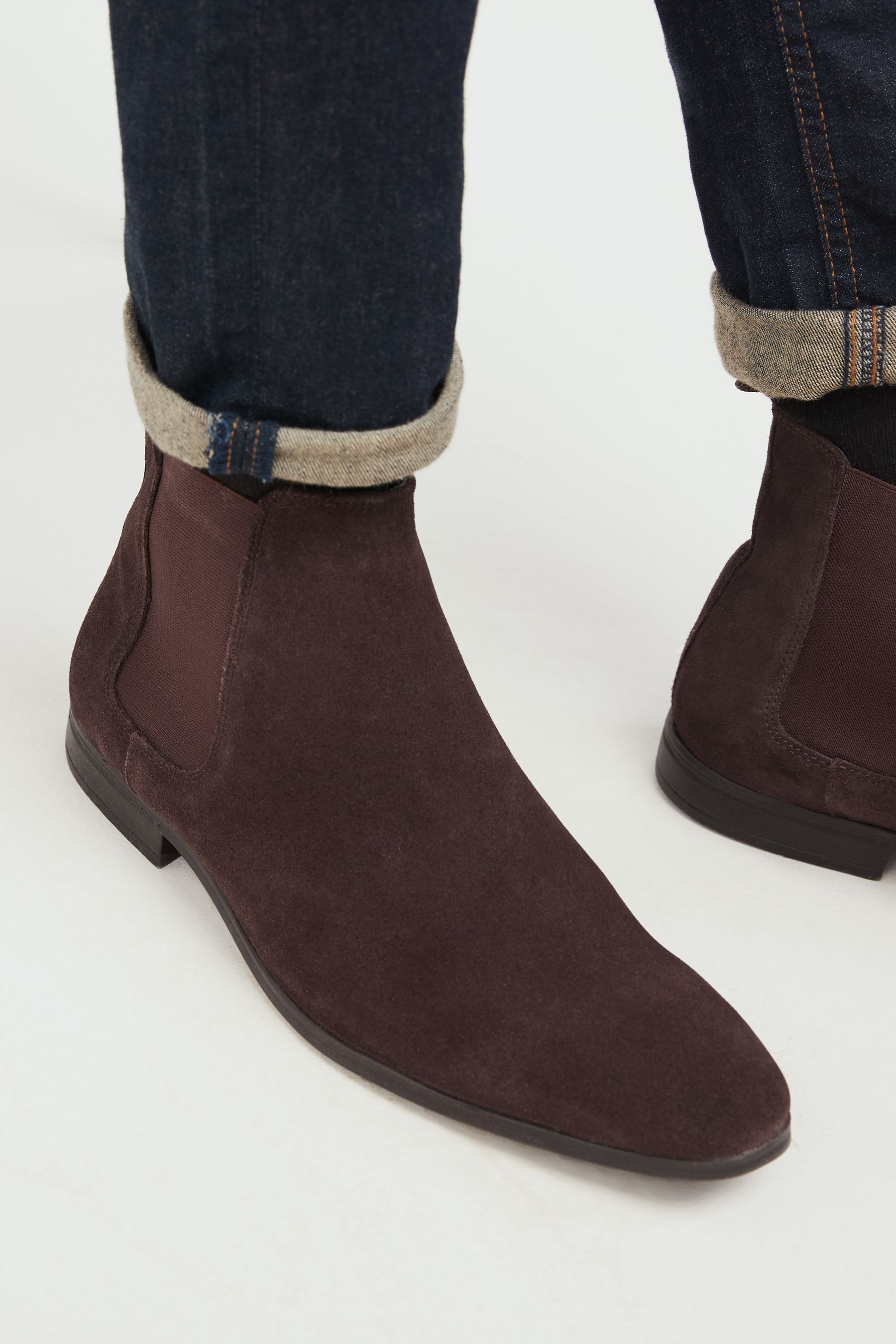 Next mens suede boots cheap