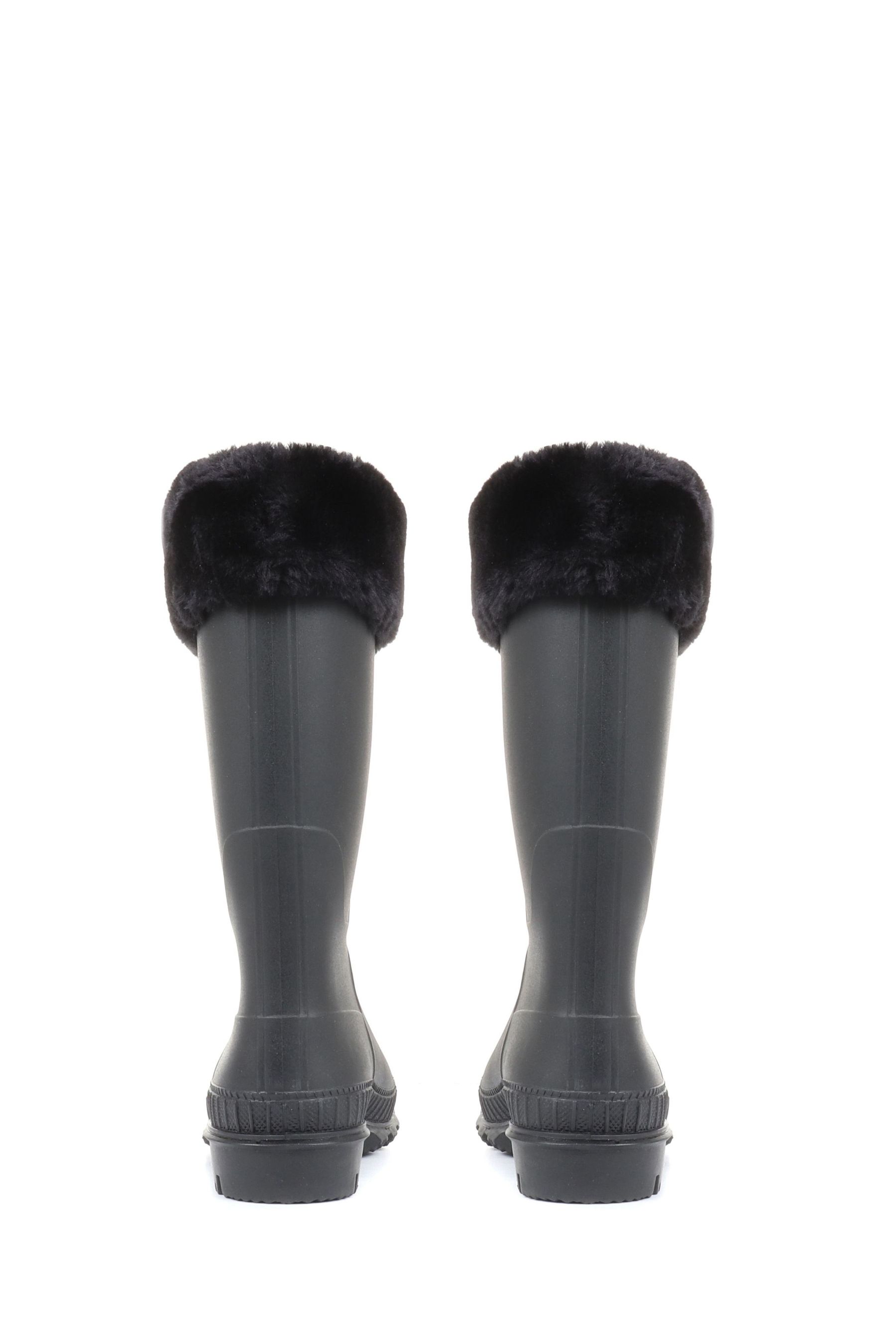 Buy Pavers Ladies Black Wellington Boots from Next Luxembourg