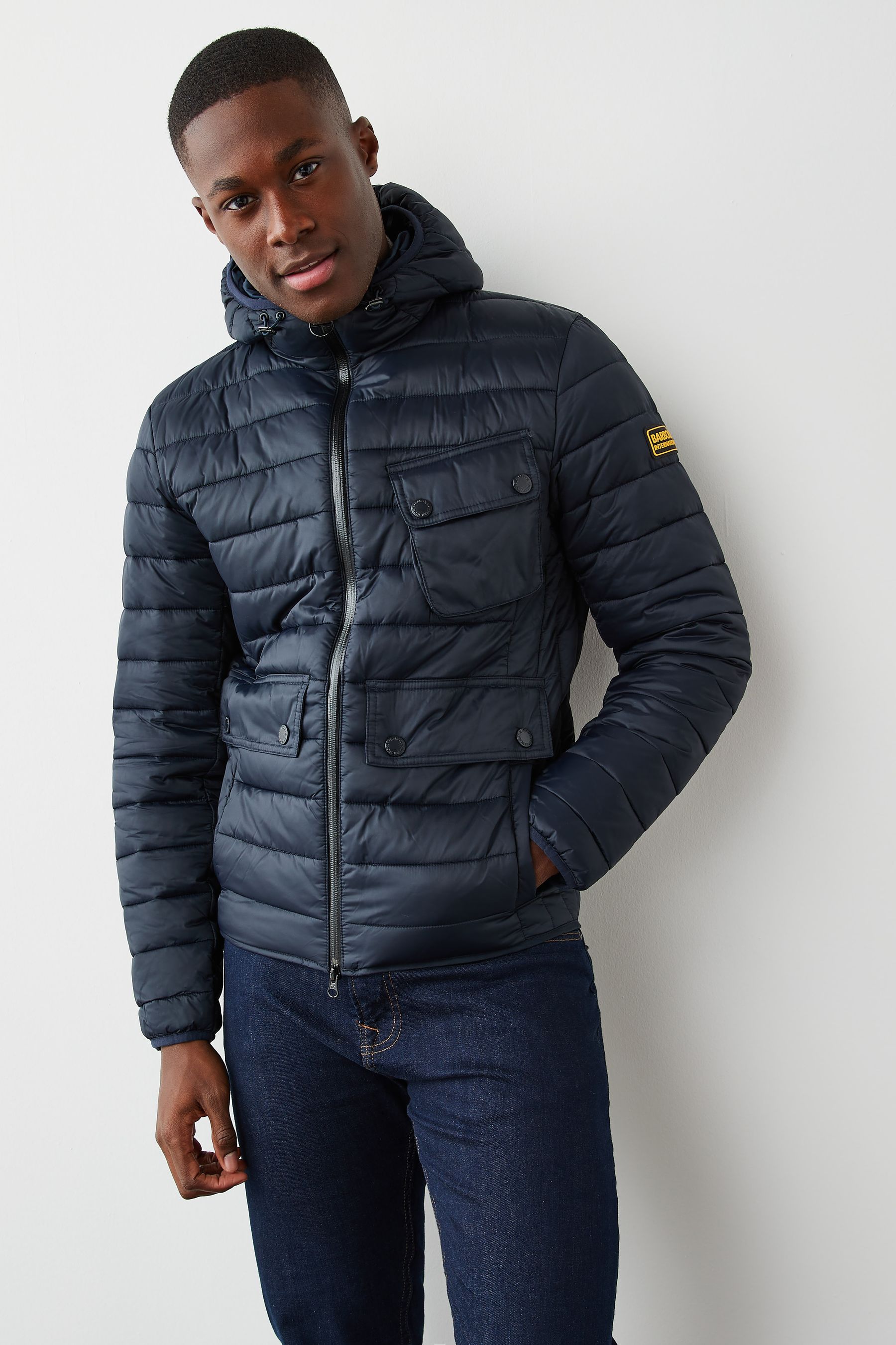 Barbour international valencia jacket top