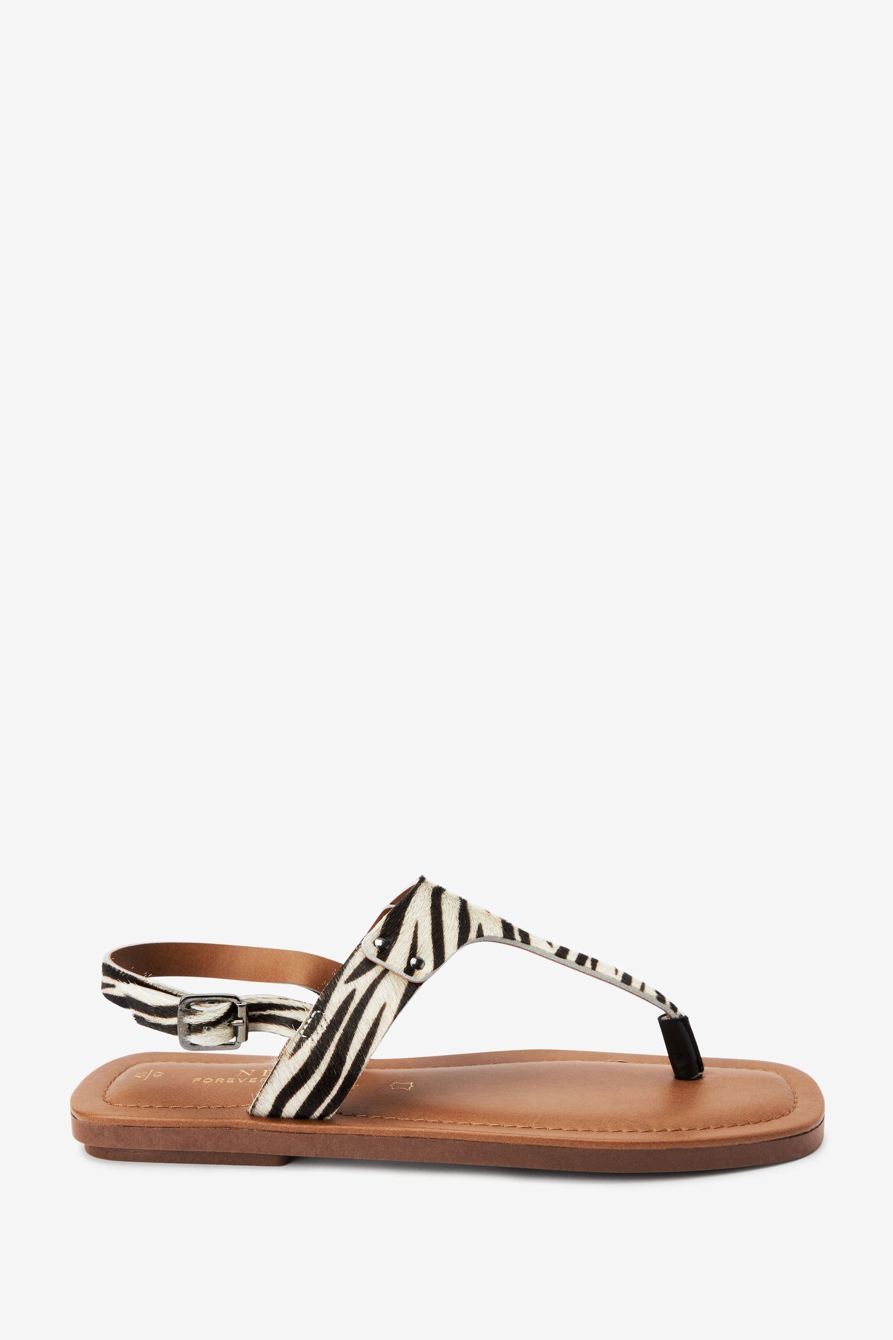 Next zebra sandals store