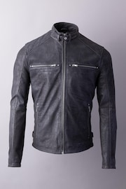 Lakeland Leather Black Hamish Leather Jacket - Image 7 of 8