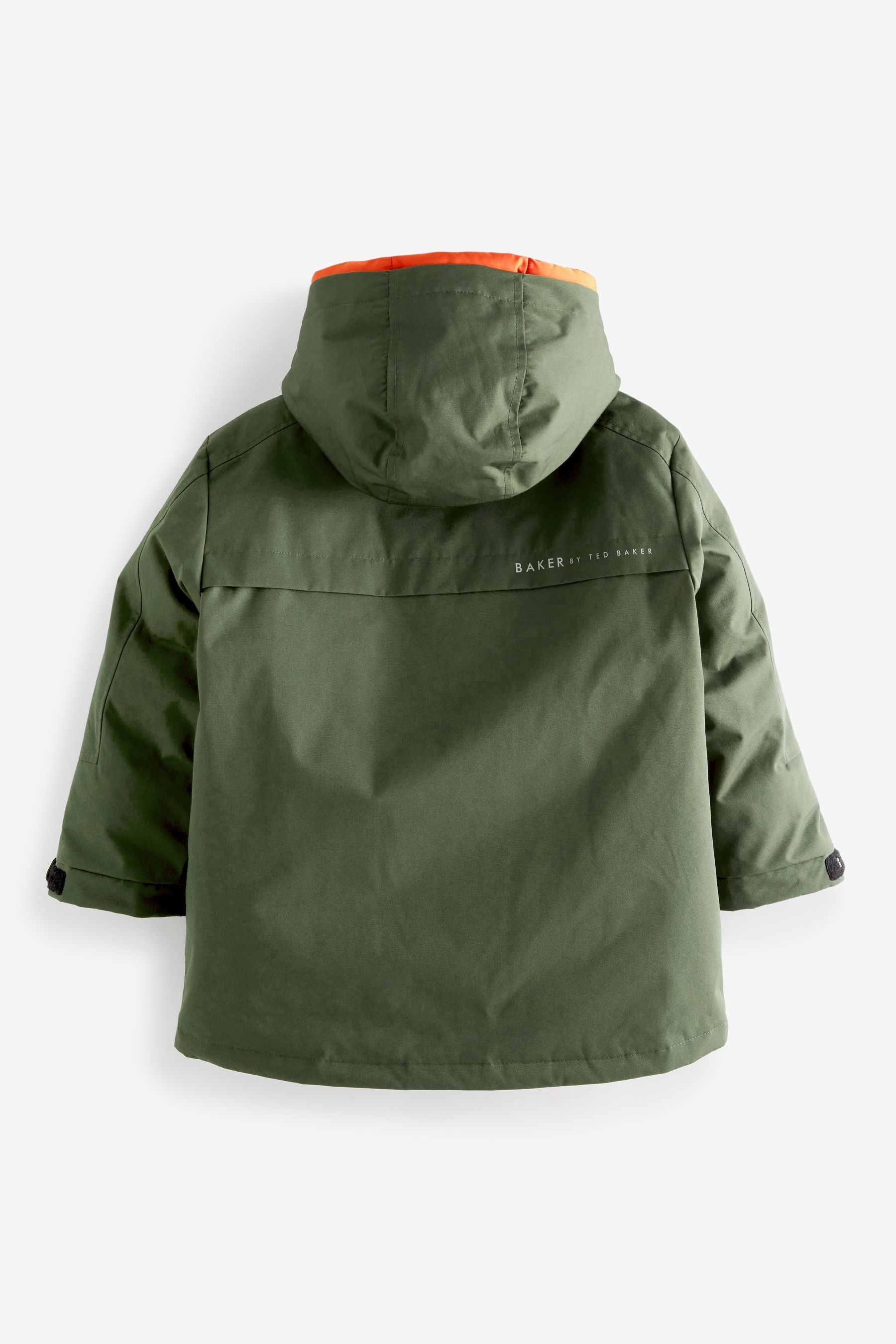 Buy Baker by Ted Baker Khaki Green 2 In 1 Parka Coat from Next Luxembourg