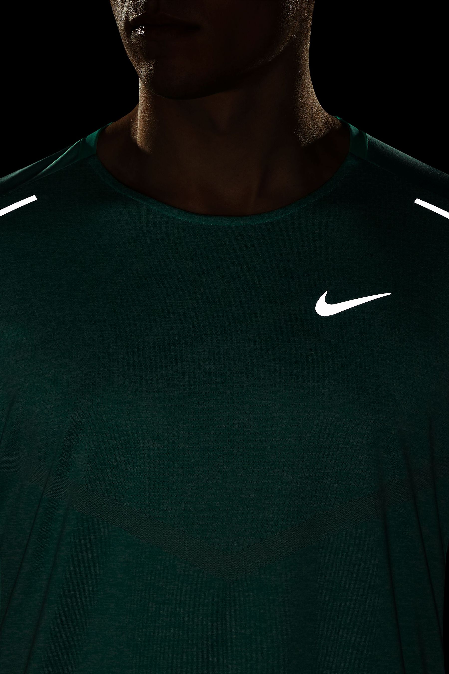 Buy Nike Mint Green Dri FIT Rise 365 Running T Shirt from Next Luxembourg