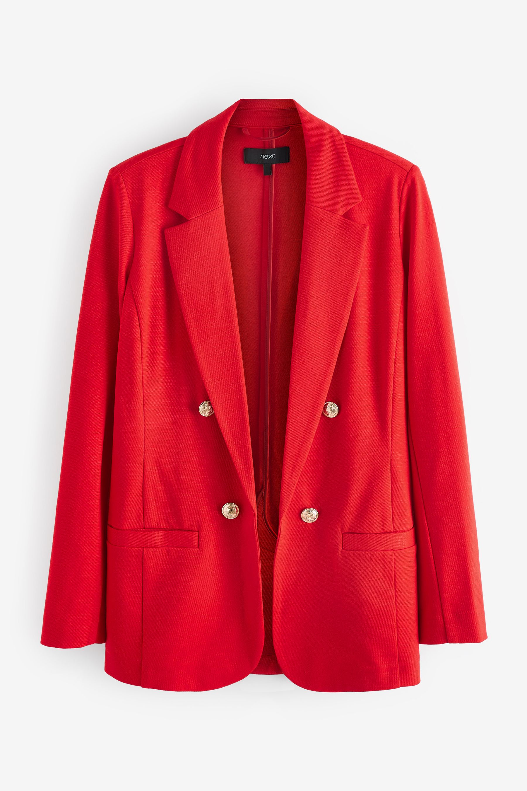 Red ponte blazer clearance