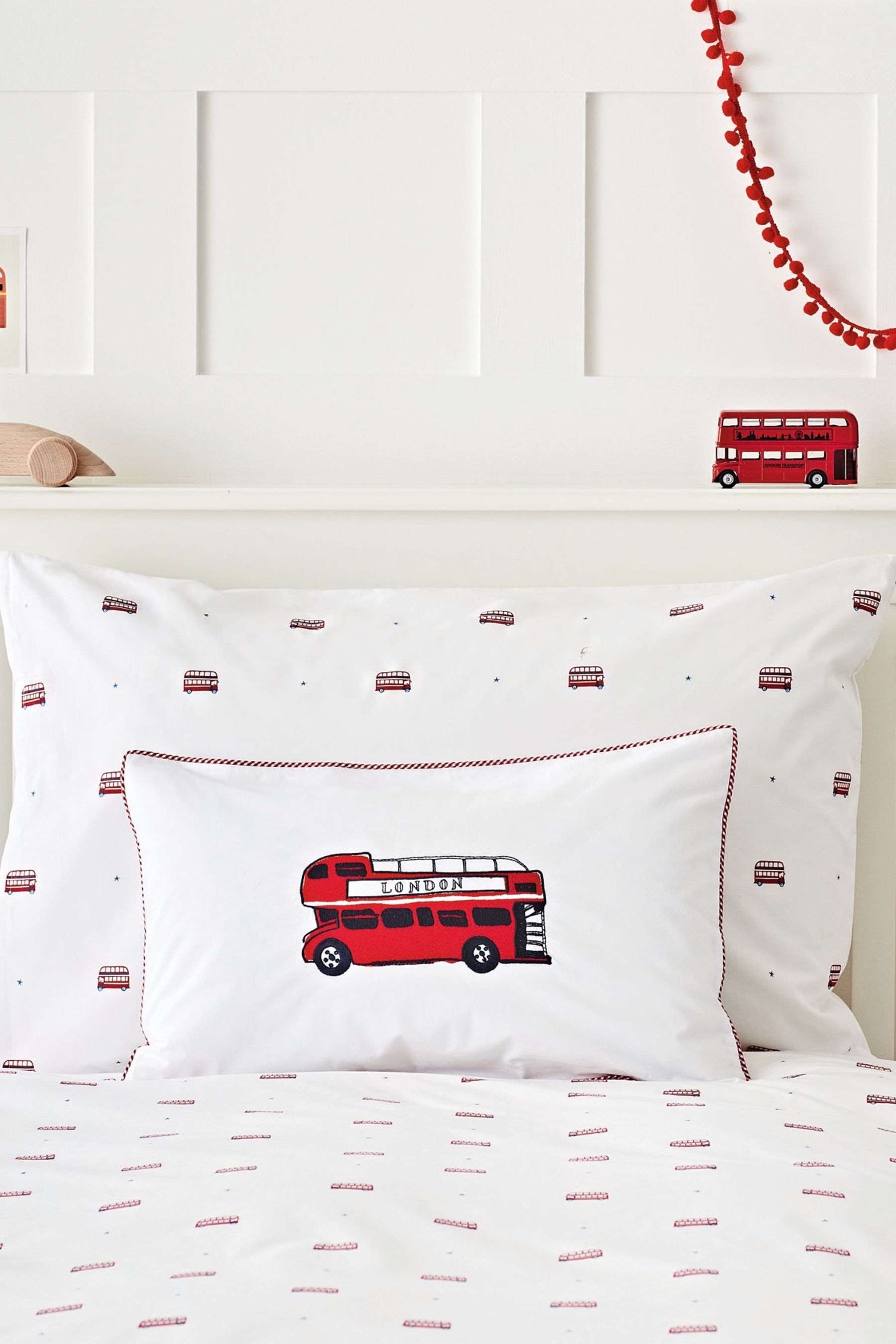 White company pillowcase top