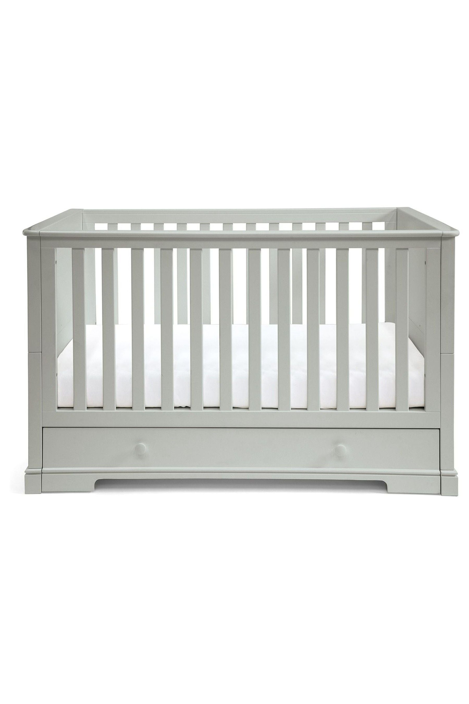 Buy Mamas Papas Grey Oxford 2 Piece Furniture Set Cot Bed from the Next UK online shop