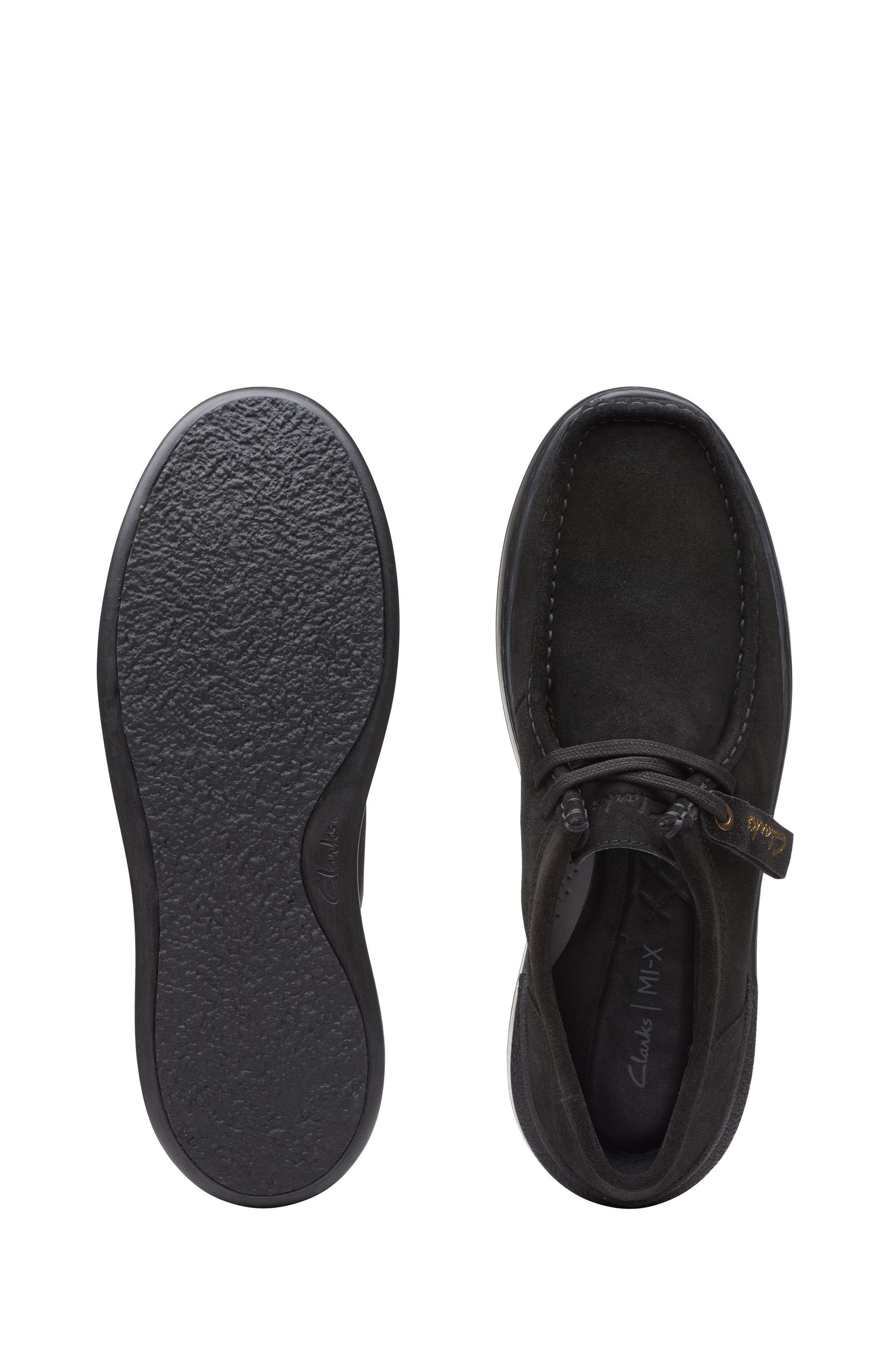 Buy Clarks Black CourtLiteWally Shoes from Next Luxembourg