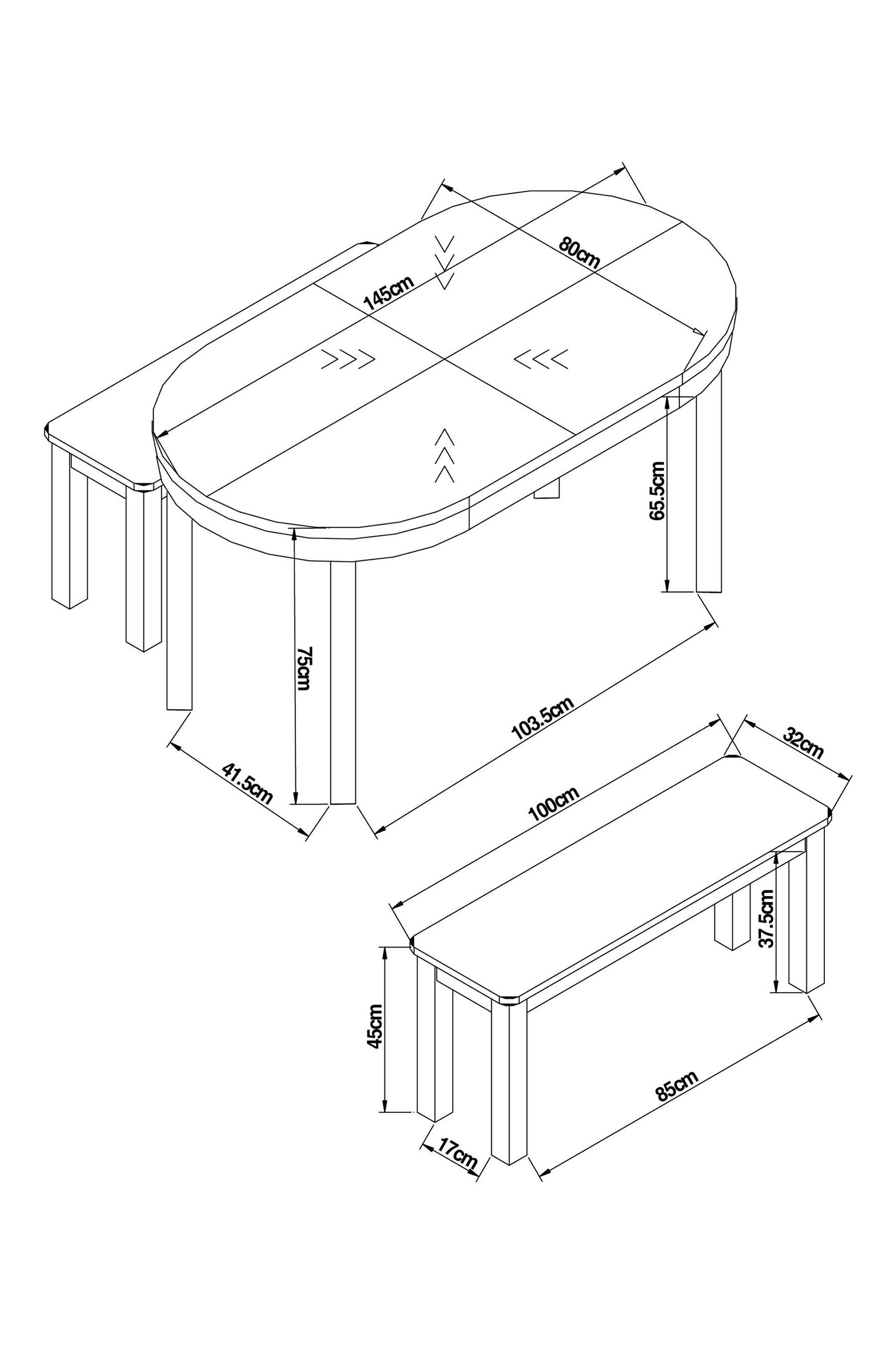 Kenzo 9 piece dining set ikea clearance