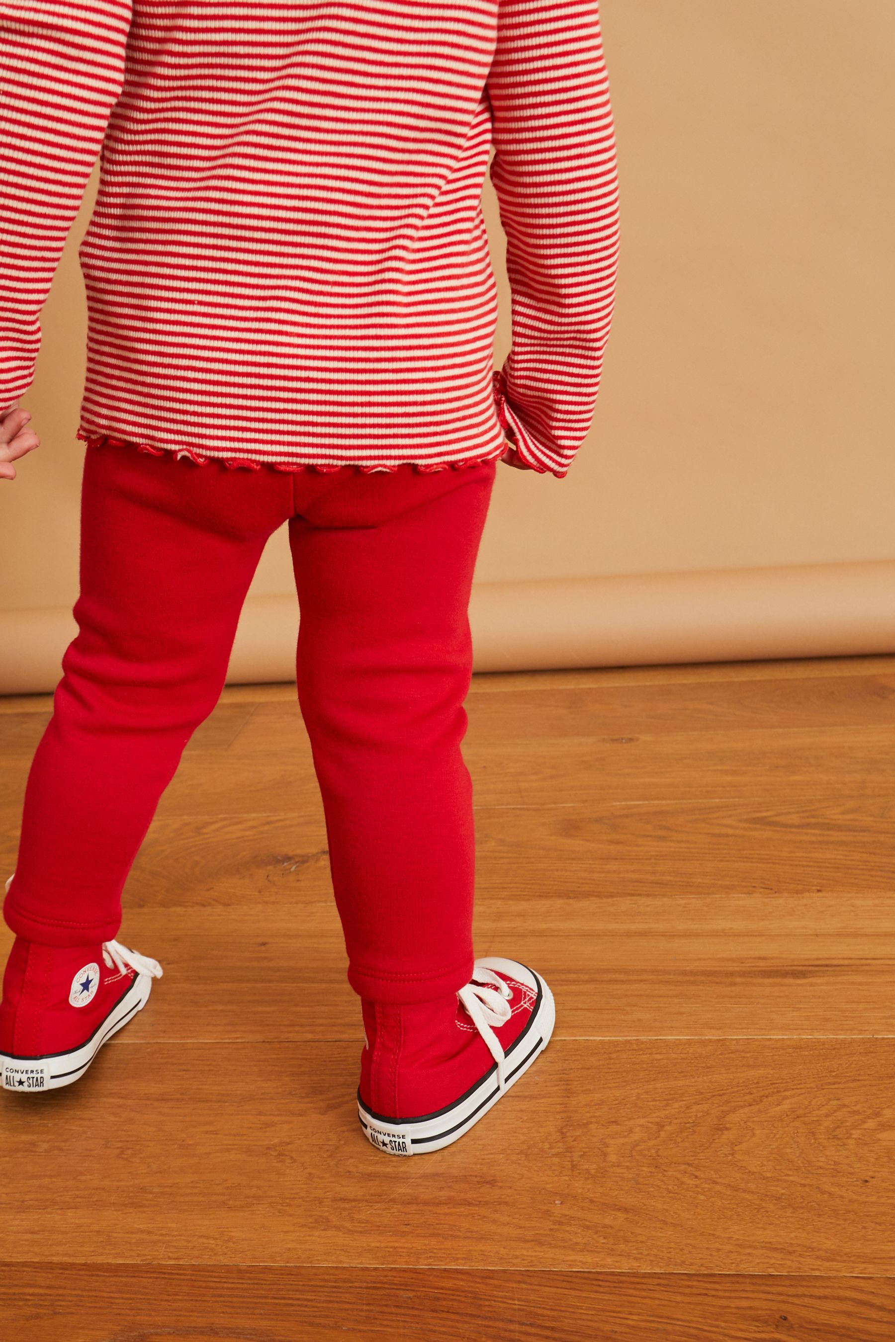 Red fleece lined tights hot sale