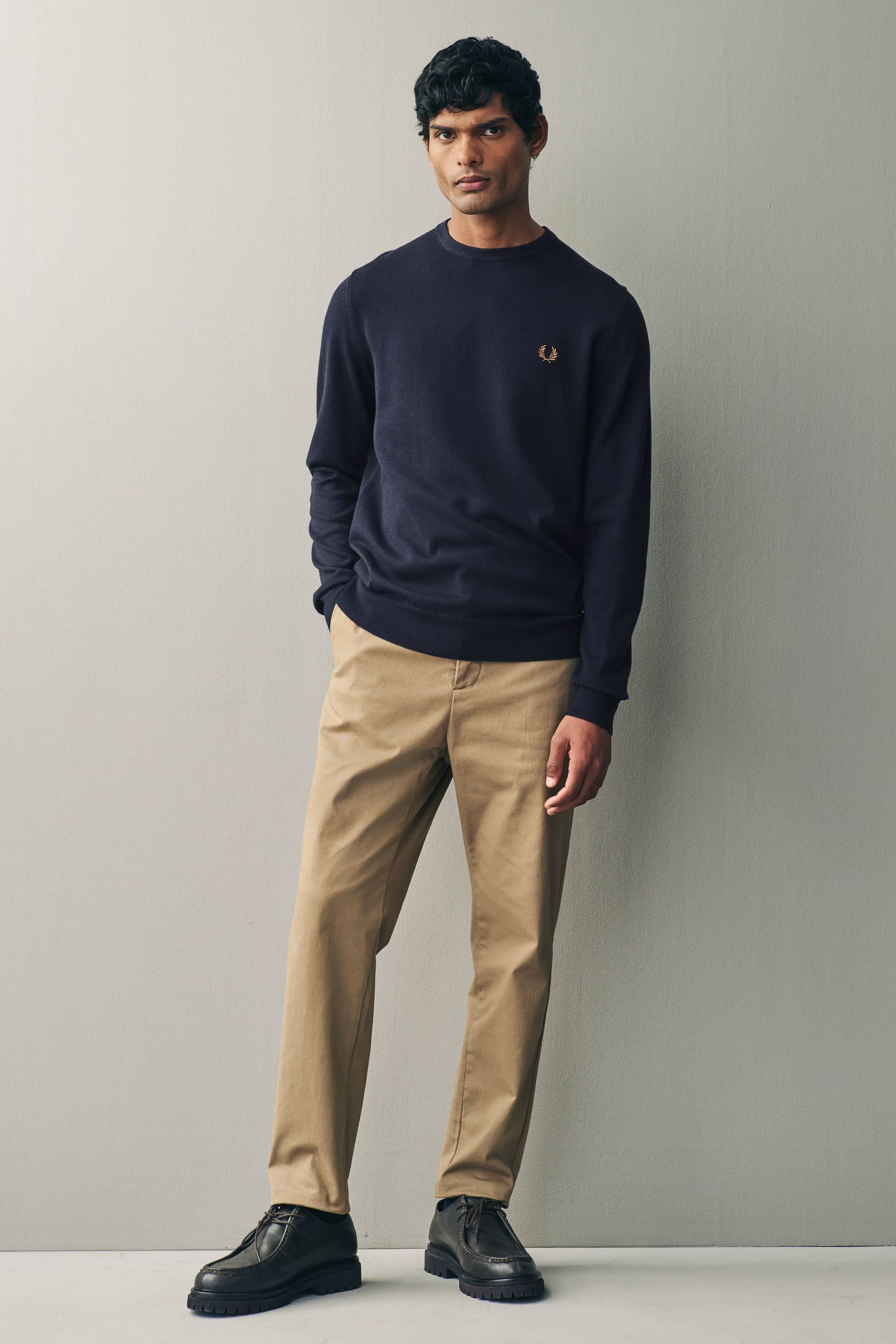 Fred perry jumper white shop