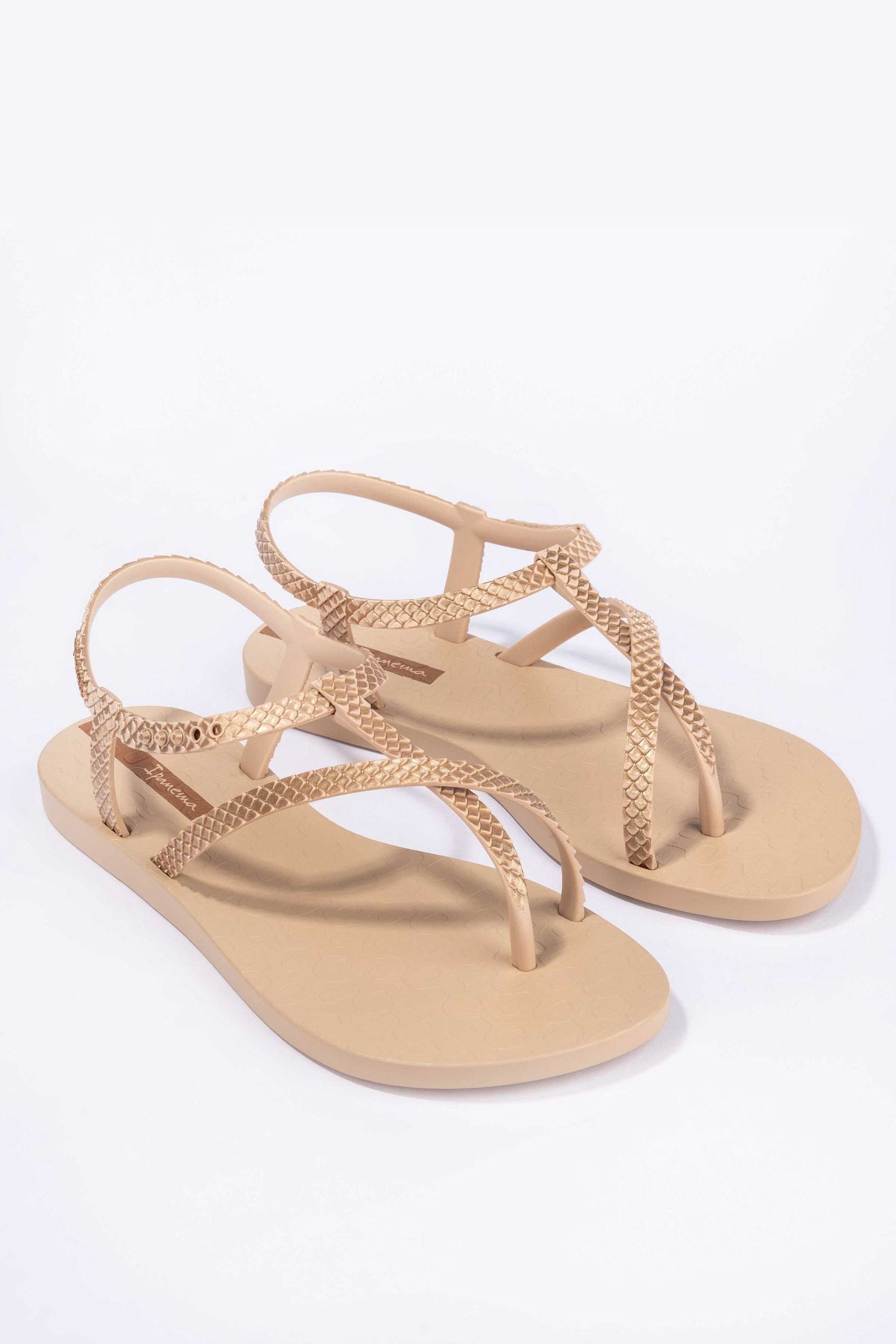 Buy Ipanema Gold Wish Depth Sandals from Next Luxembourg