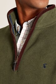 Joules Coxton Green Quarter Zip Fleece - Image 6 of 7