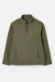 Joules Coxton Green Quarter Zip Fleece - Image 7 of 7