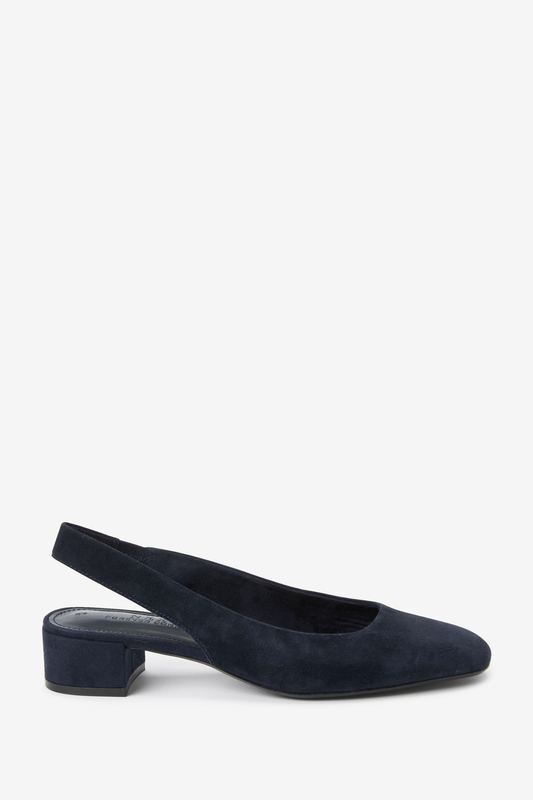 Next navy slingbacks online