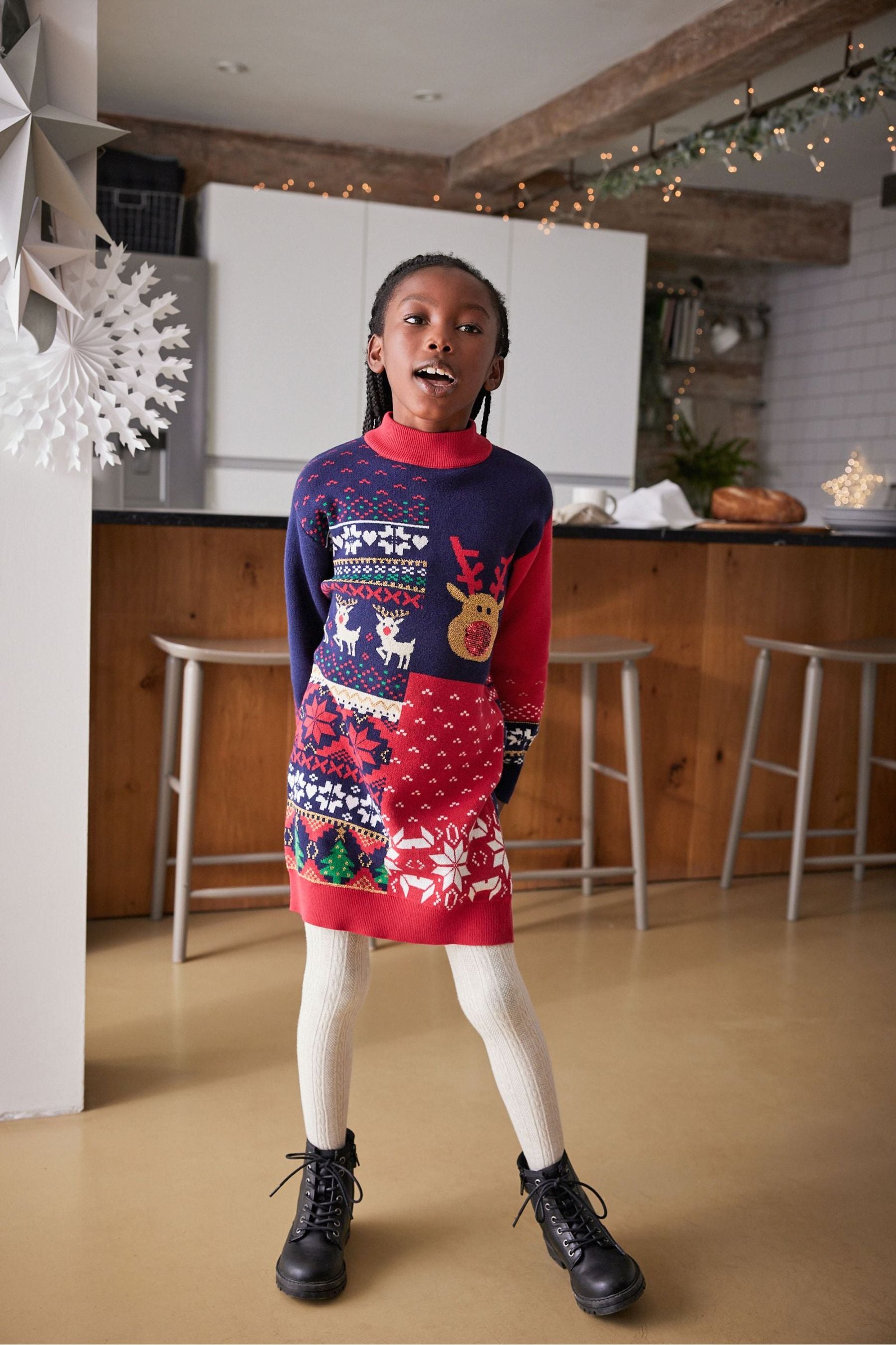 Navy blue jumper kids sale