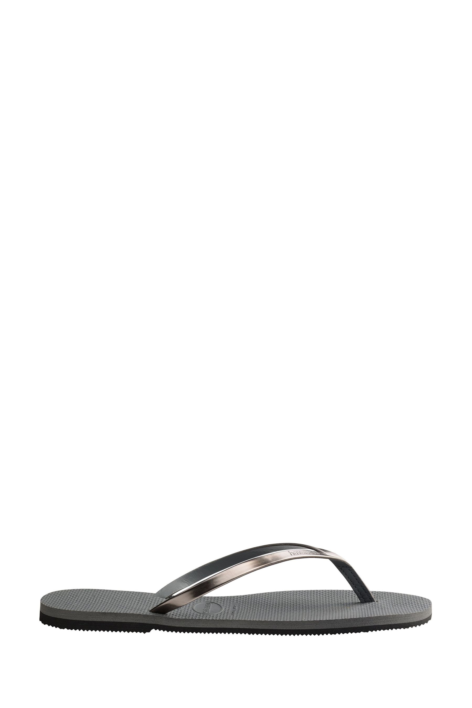 Havaianas you metallic black best sale