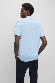 BOSS Light Blue Paddy Polo Shirt - Image 2 of 5