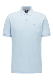 BOSS Light Blue Paddy Polo Shirt - Image 5 of 5