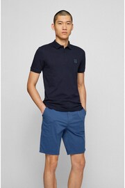 BOSS Navy Blue Passenger Polo Shirt - Image 1 of 5