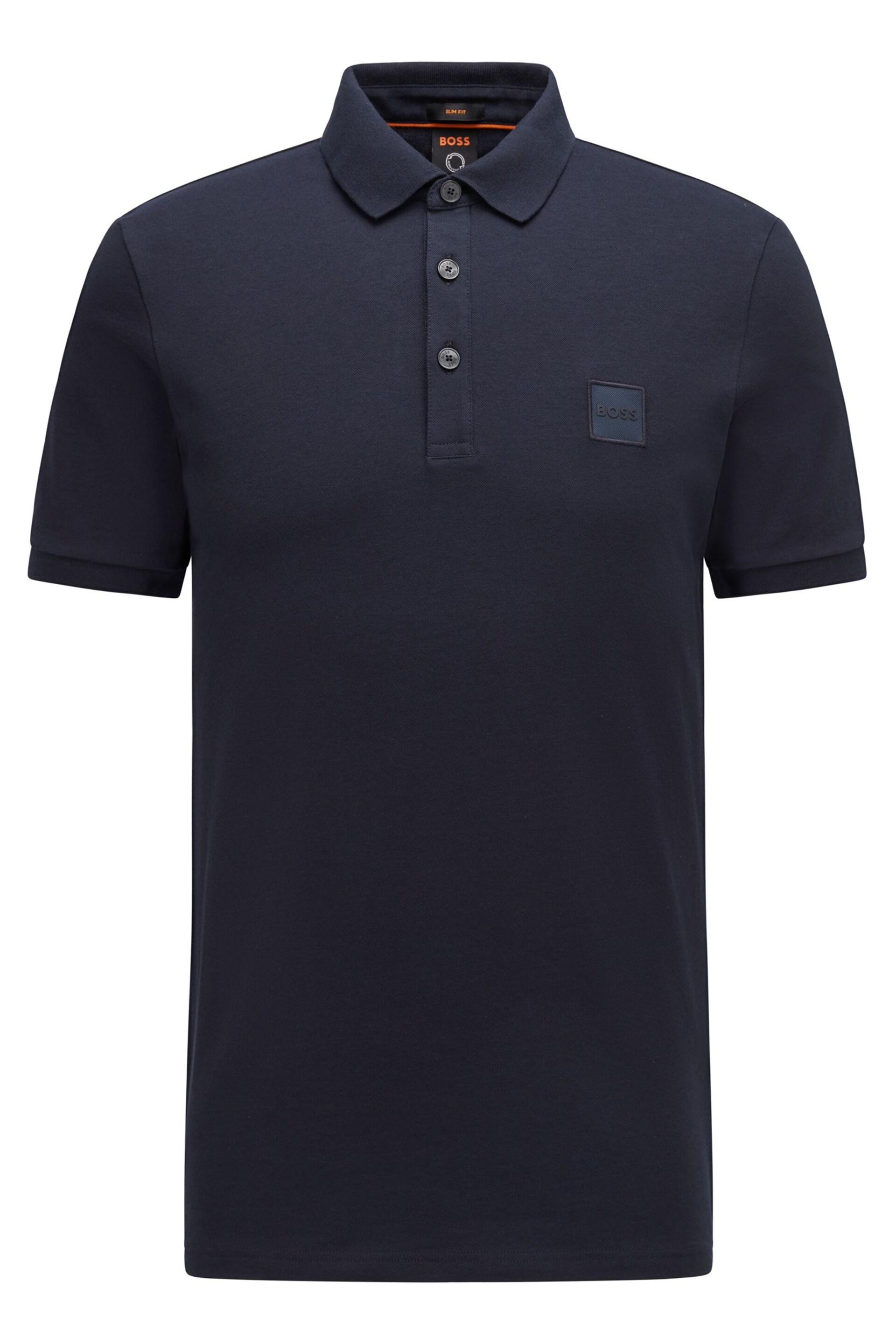 BOSS Navy Blue Passenger Polo Shirt - Image 5 of 5