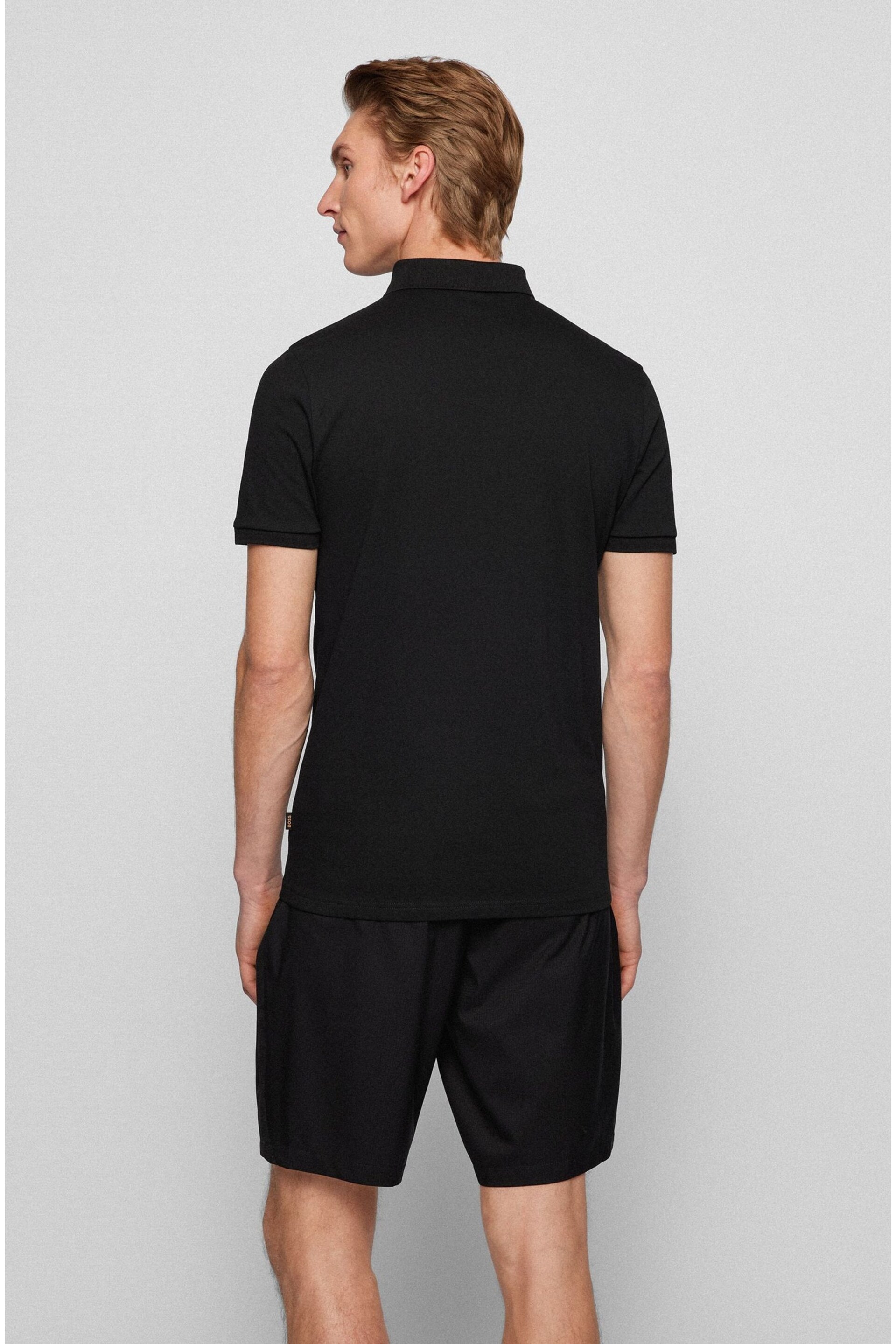 BOSS Black Passenger Polo Shirt - Image 2 of 5