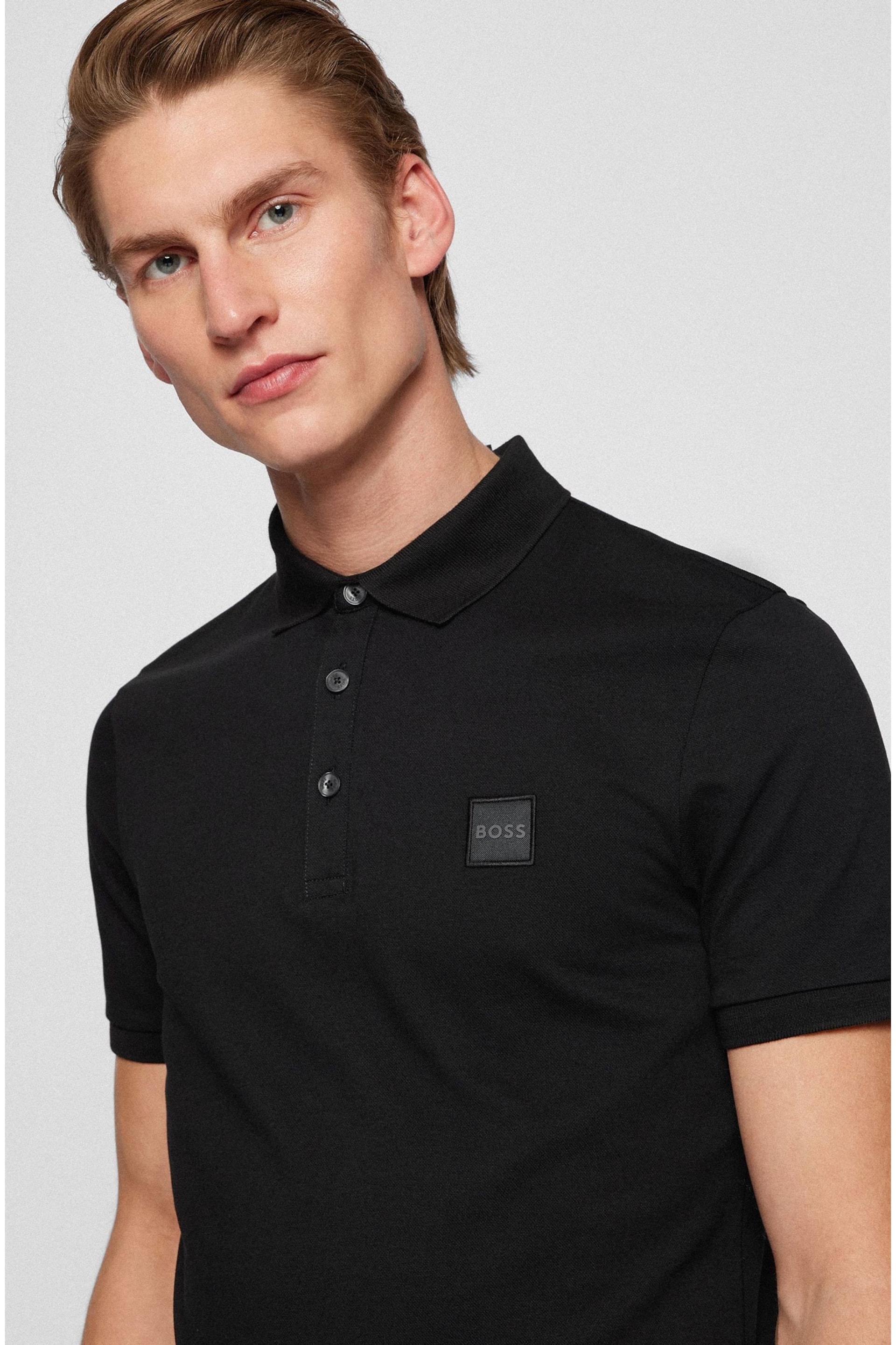 BOSS Black Passenger Polo Shirt - Image 4 of 5