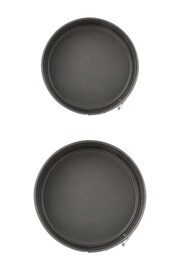 Luxe Set of 2 Grey Spring Form Cake Pans - Image 3 of 3