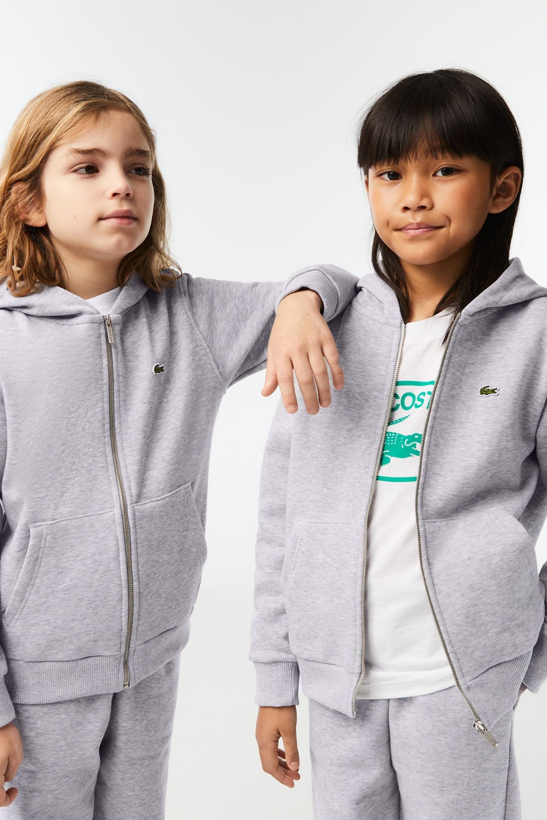 Lacoste grey hoodie 2025