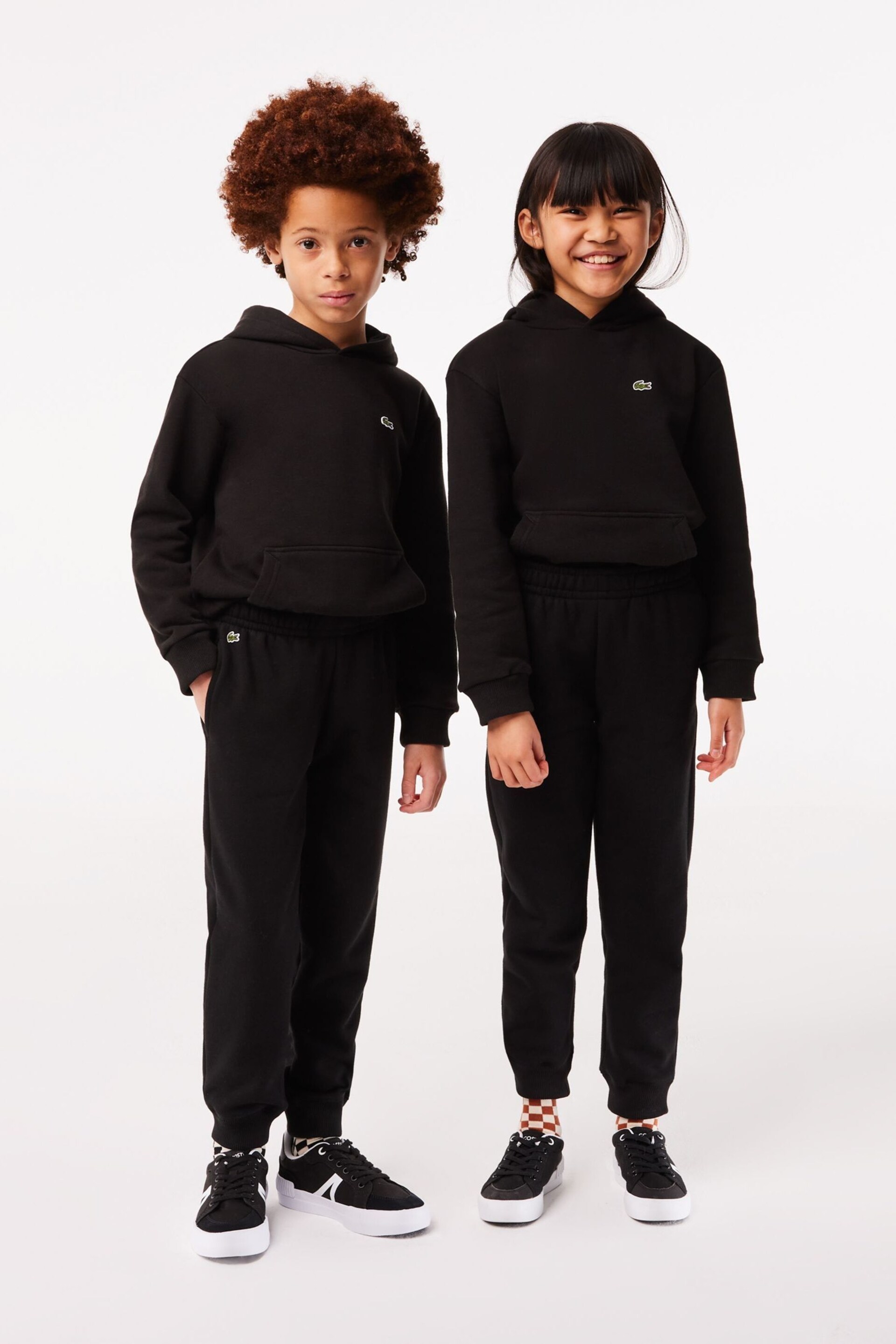 Lacoste Childrens Fleece Jersey Joggers - Image 3 of 5