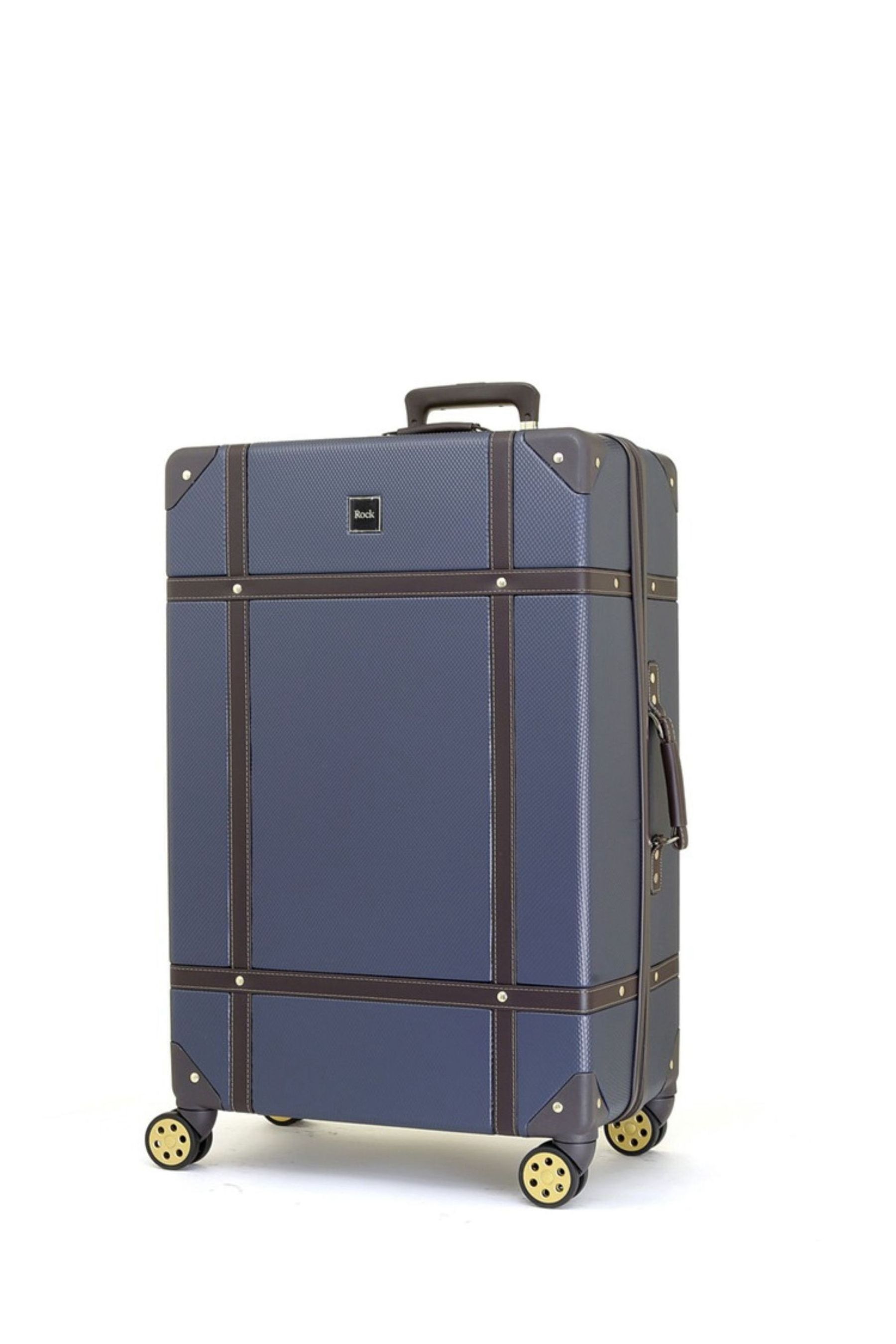 Buy Rock Luggage Large Vintage Suitcase from Next Malta