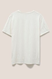 White Stuff Natural Abersoch Short Sleeve T-Shirt - Image 5 of 6