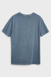 White Stuff Light Blue Abersoch Short Sleeve T-Shirt - Image 5 of 6