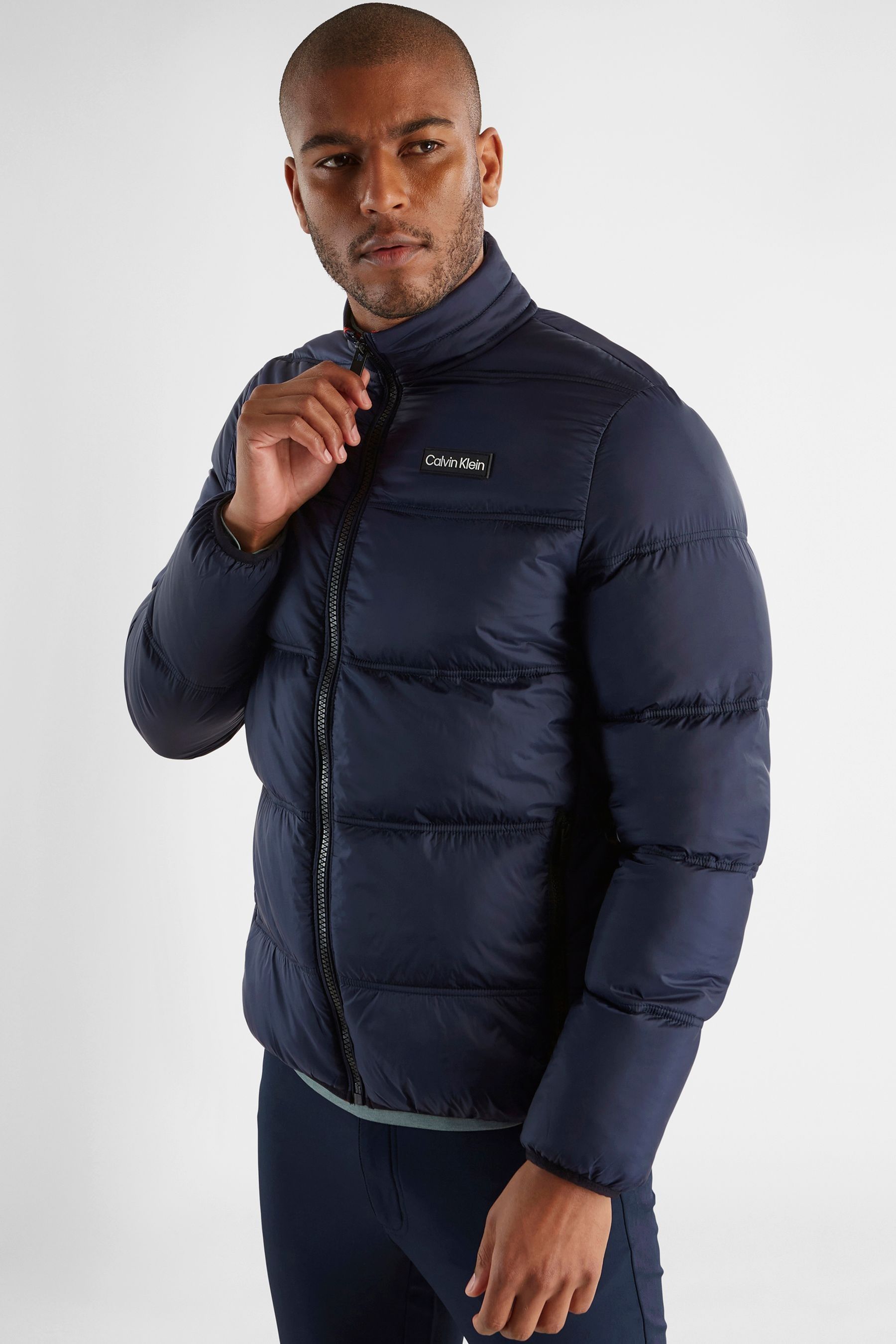 Buy Calvin Klein Golf Blue Torrington Padded Jacket from Next Ireland