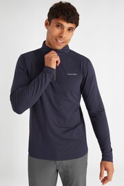 Calvin Klein Golf Silver Newport Half Zip Top - Image 1 of 8