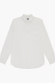 Weiß - French Connection Oxford Long Sleeve Shirt - Bild 4 von 4