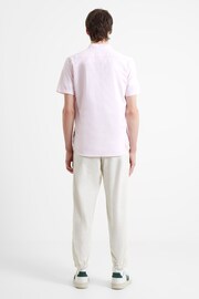 French Connection Oxford Short Sleeve White Shirt - Image 2 of 4
