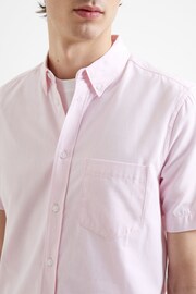 French Connection Oxford Short Sleeve White Shirt - Image 3 of 4