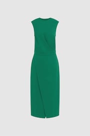 Reiss Green Layla Sleeveless Bodycon Dress - Image 2 of 6