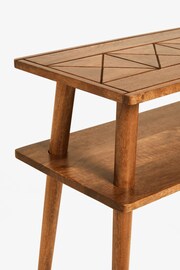 Dark Lloyd Mango Wood Side Table - Image 3 of 7
