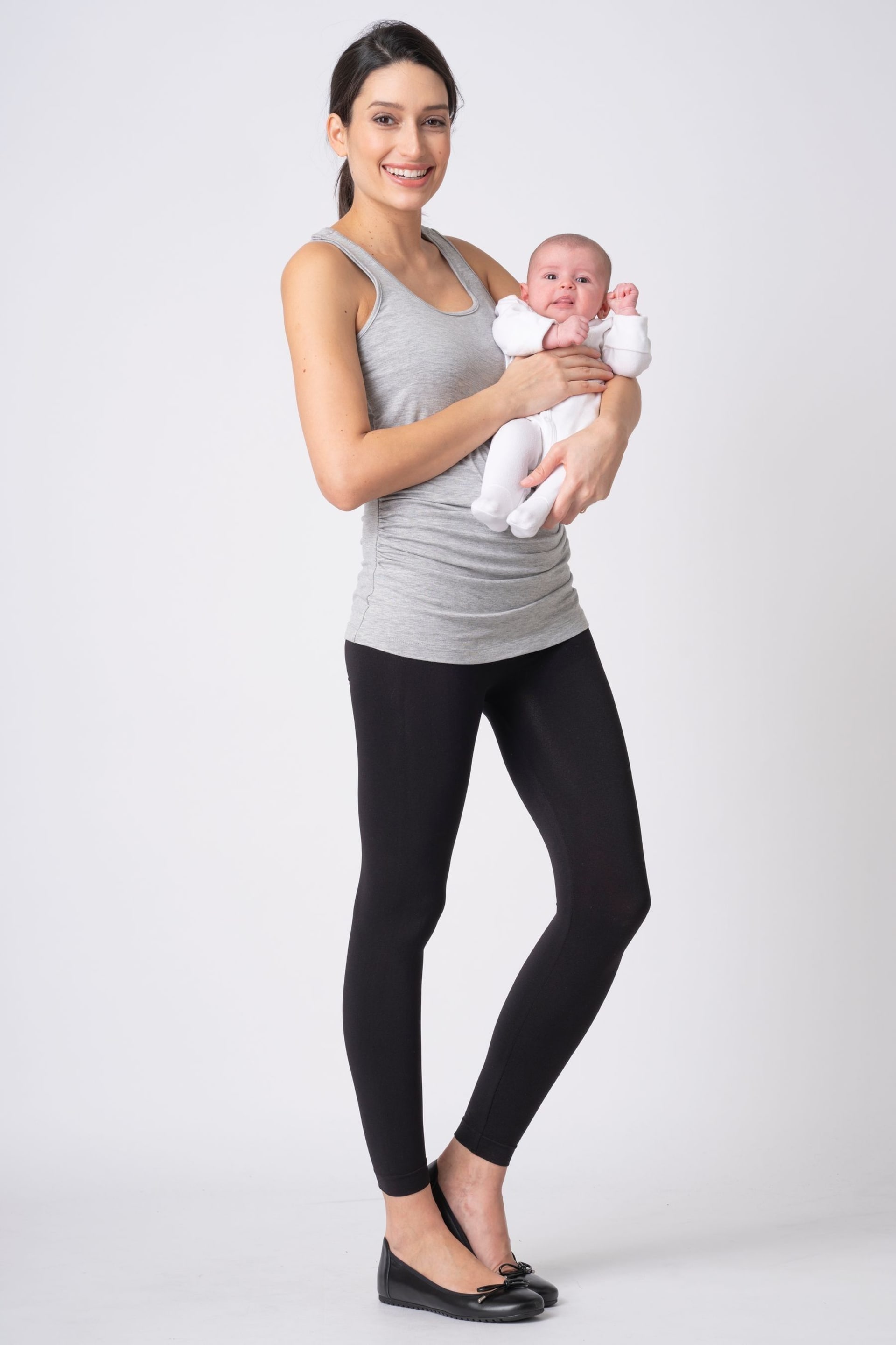 Seraphine Blue Maternity And Nursing Tops – Twin Pack - Image 4 of 12