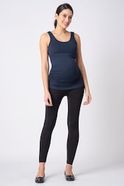 Seraphine Blue Maternity And Nursing Tops – Twin Pack - Image 5 of 12