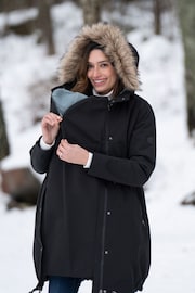 Seraphine Black 3 in 1 Winter Maternity Parka - Image 1 of 6