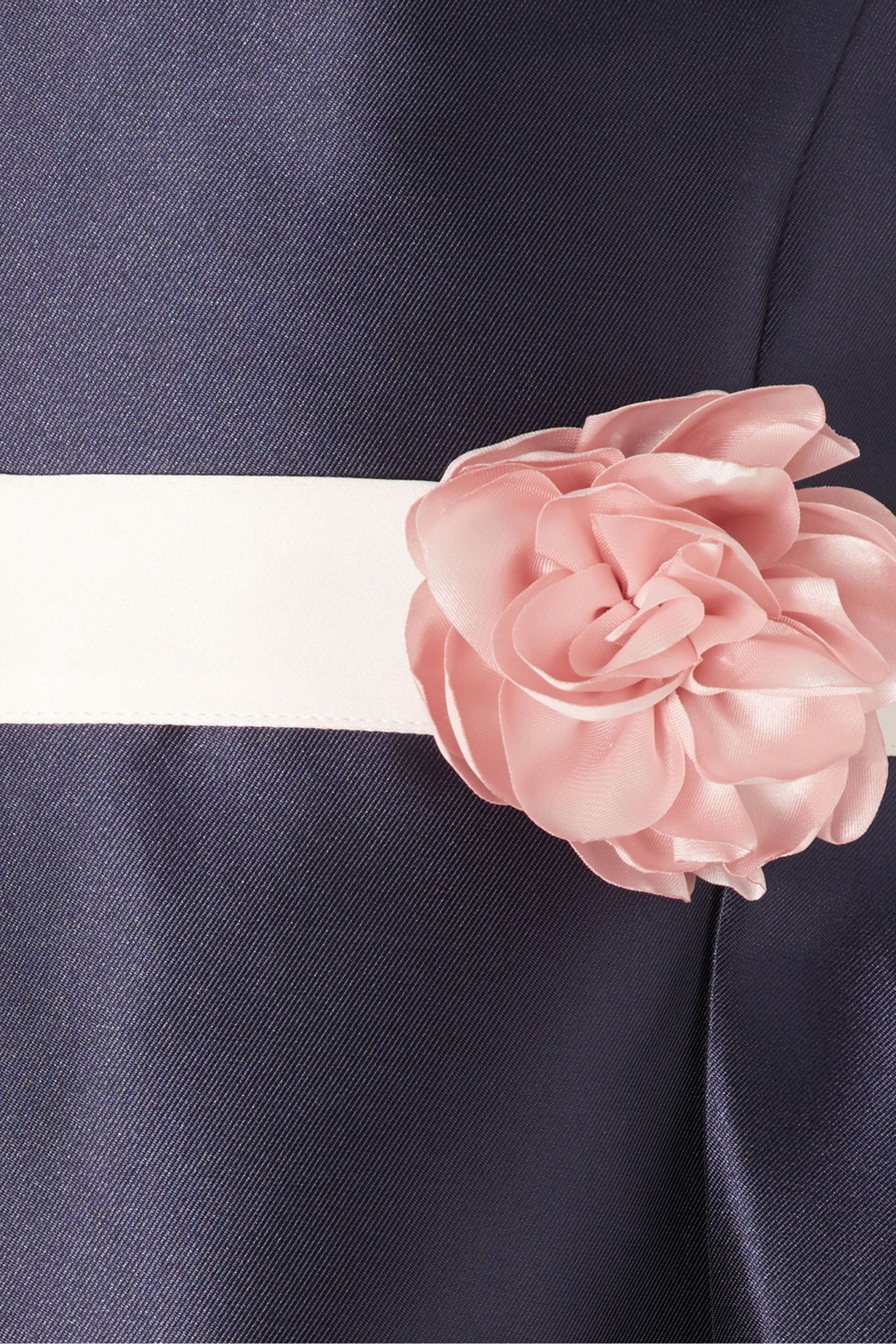 Buy Monsoon Blue Baby Audrey Duchess Twill Dress from Next Luxembourg