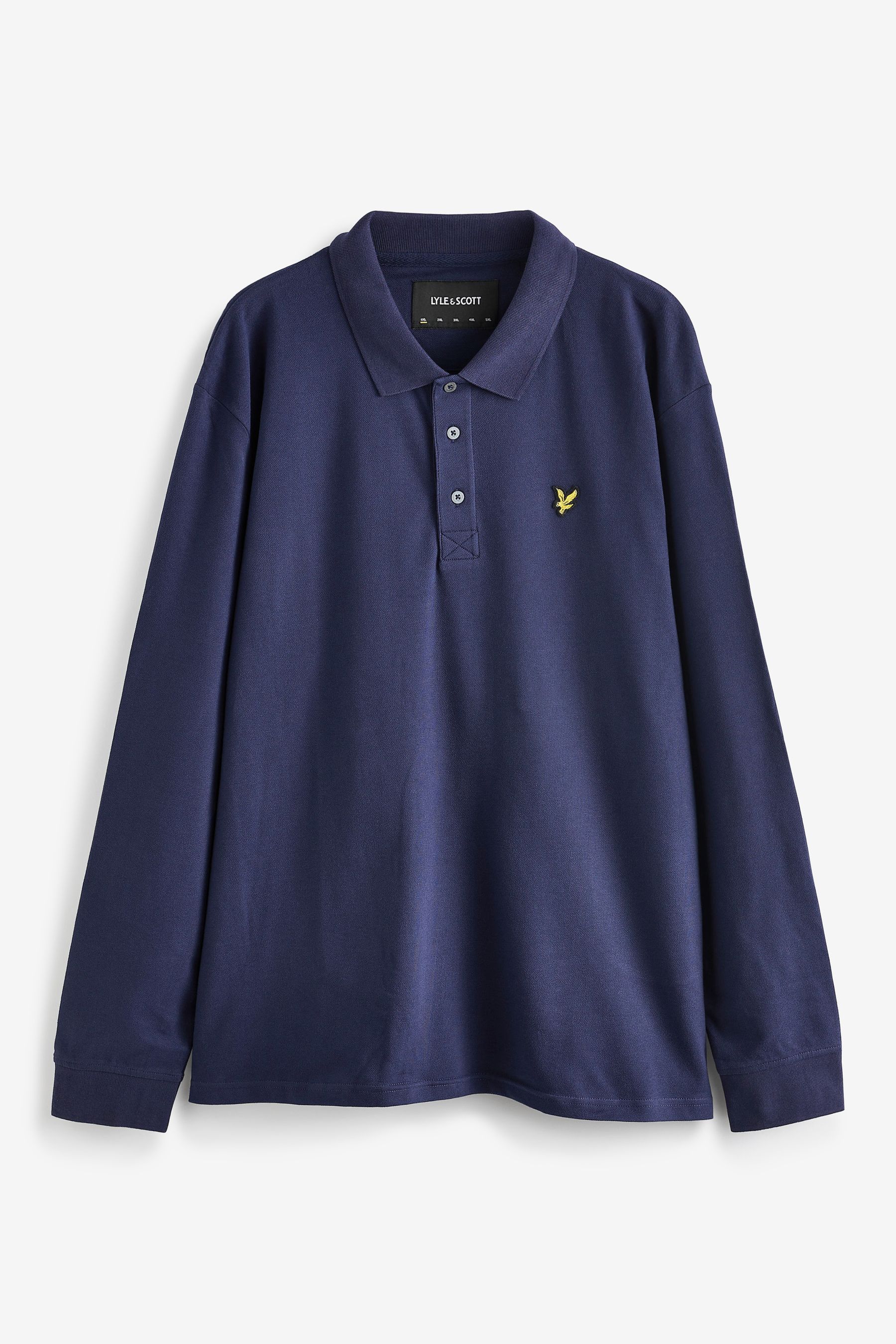 Lyle & scott long sleeve polo shop