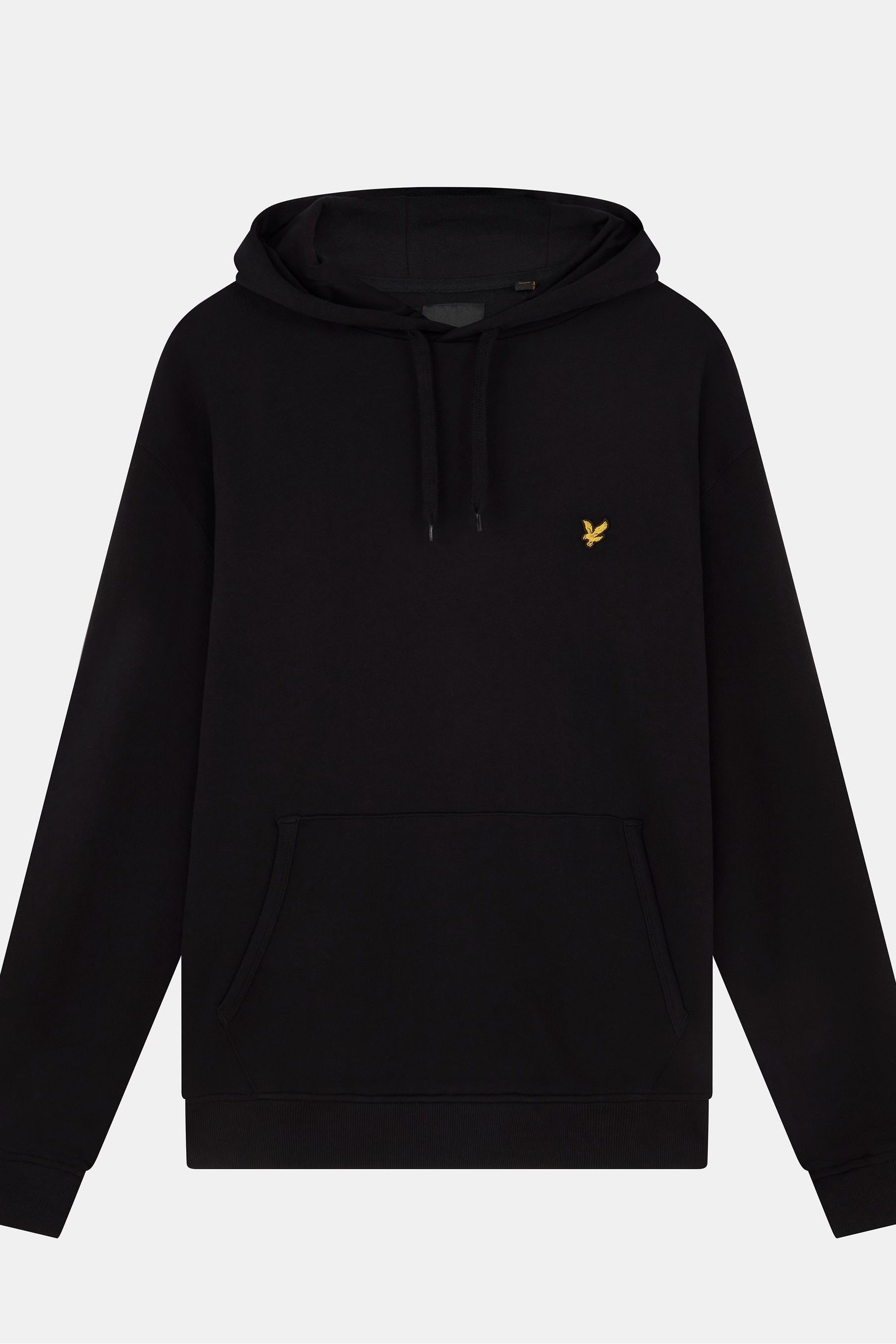 Lyle and scott black hoodie sale