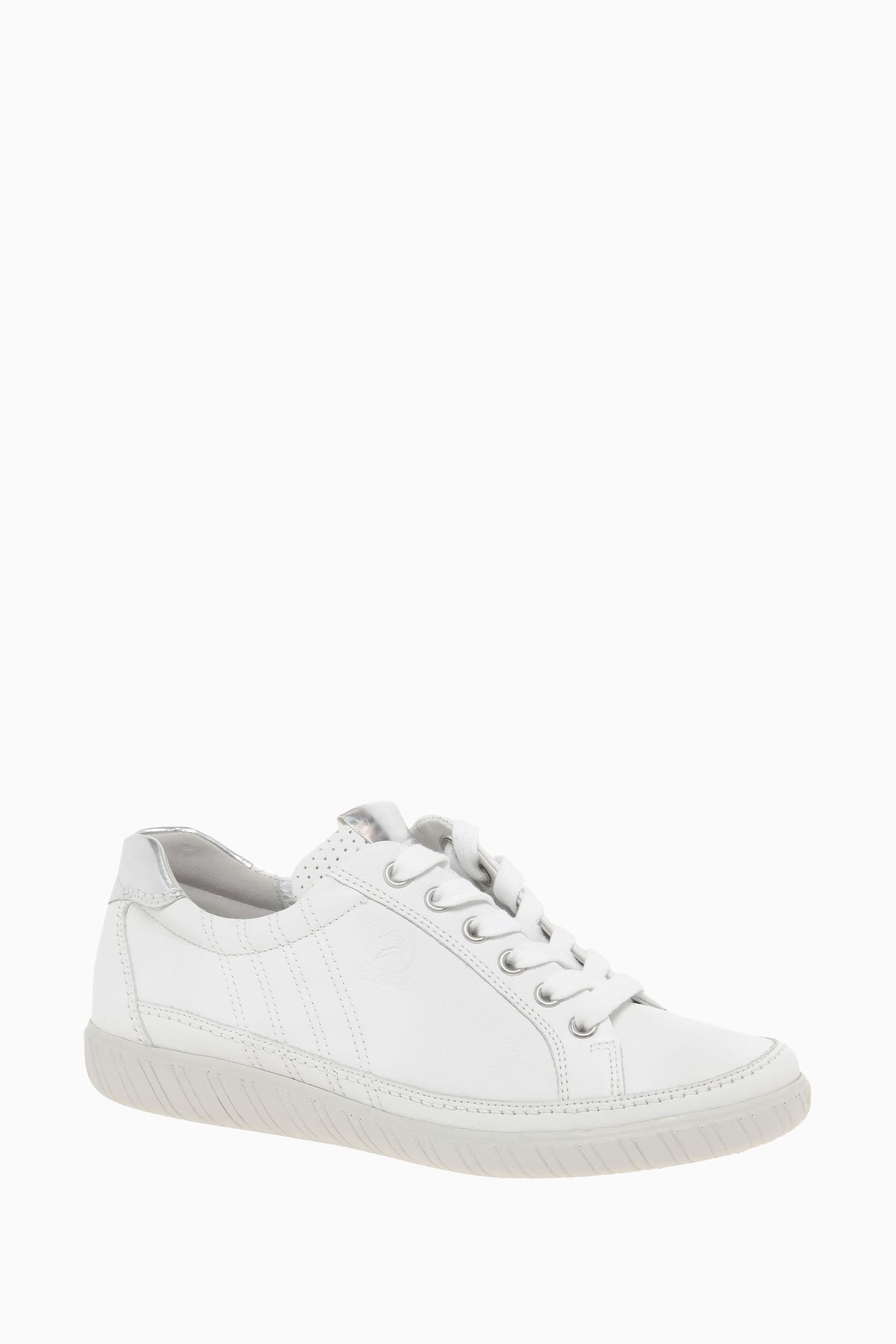Buy Gabor Womens White Amulet Argento Leather Trainers from the Next UK online shop
